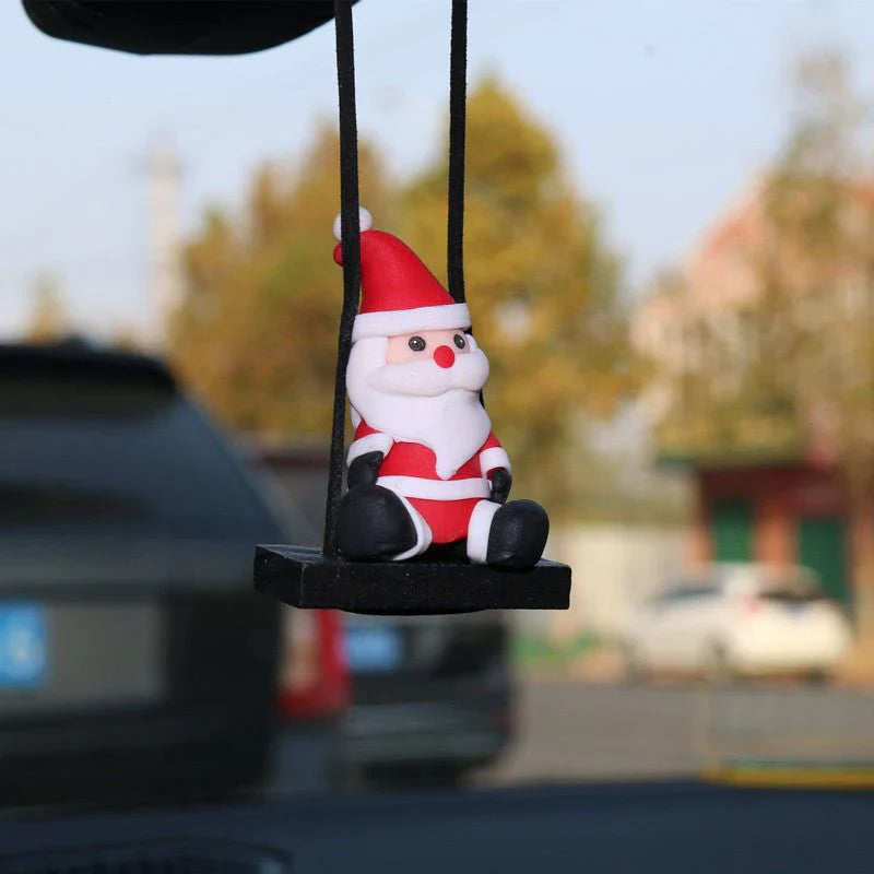 Christmas Car Rearview Mirror Pendant