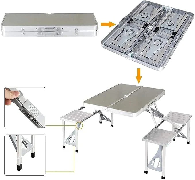 Folding 4 Seats Picnic Table