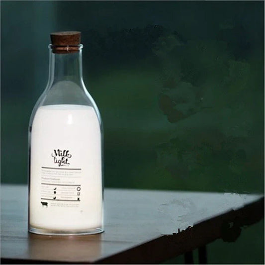 Milk Bottle USB Charing LED Nightlight Lamp Baby Gift