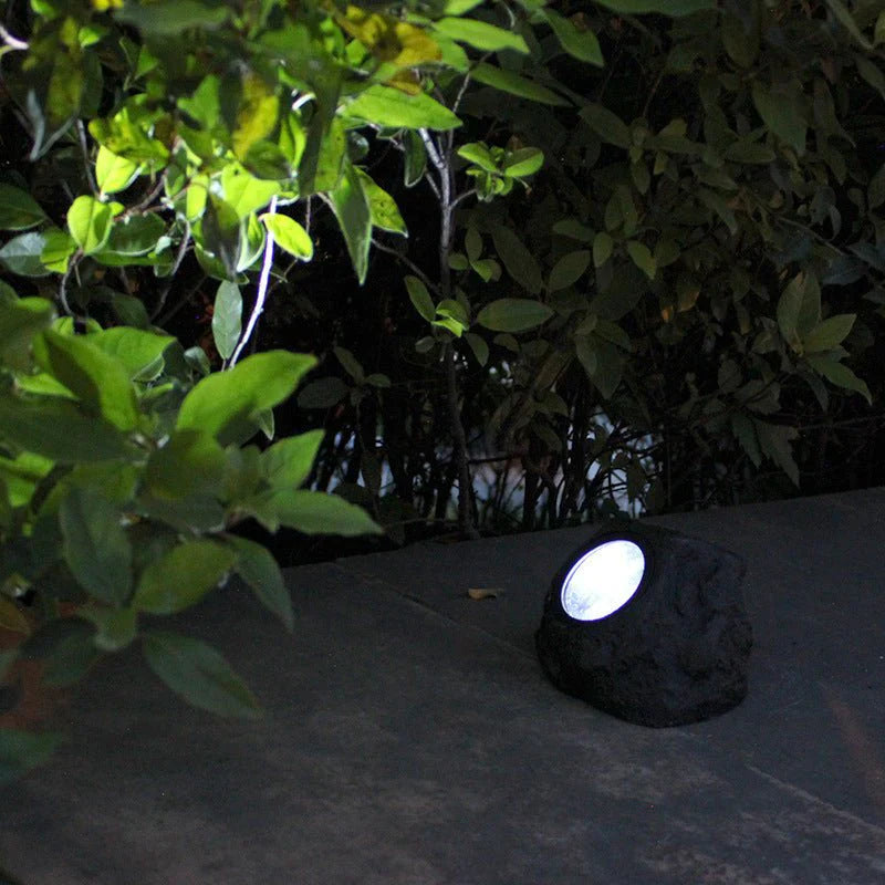 Solar Lamp Courtyard Lamp Outdoor Simulation Stone Lamp